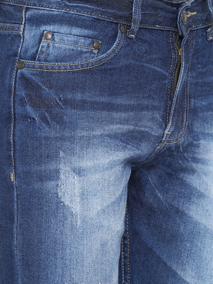 Men's Straight Fit Jeans - Dark Blue (No Exchange No Return)