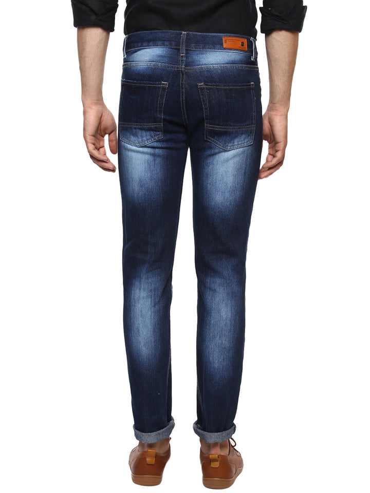 Men's Straight Fit Jeans - Dark Blue (No Exchange No Return)