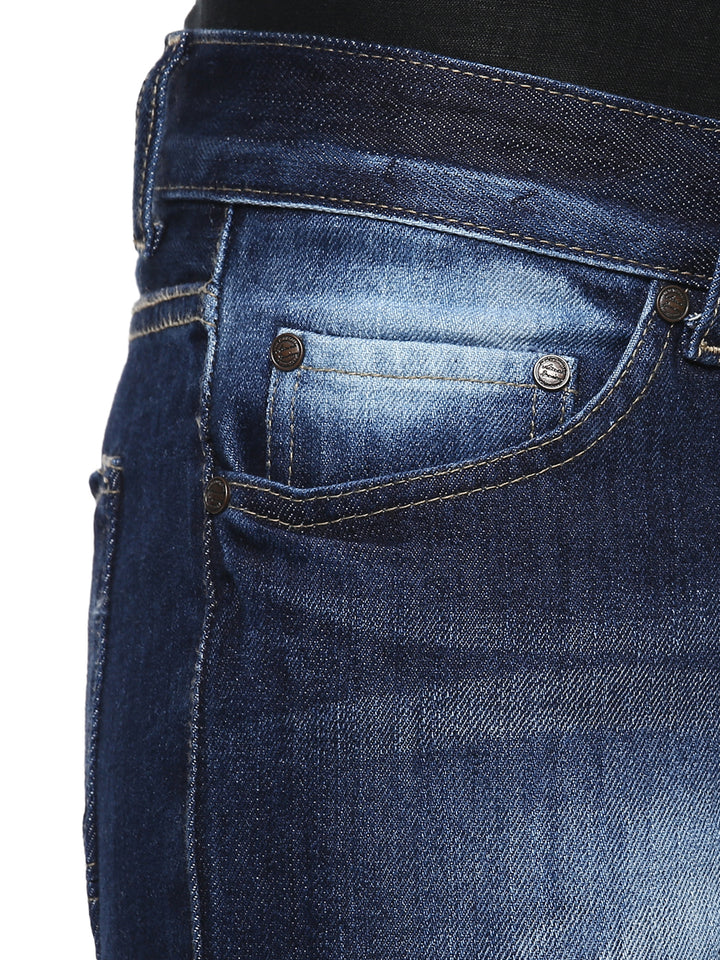 Men's Straight Fit Jeans - Dark Blue (No Exchange No Return)