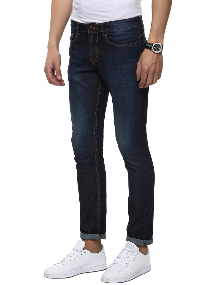 Men's Slim Fit Jeans - Dark Blue