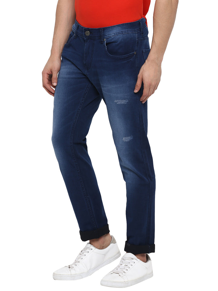 Men's Slim Fit Jeans - Dark Blue