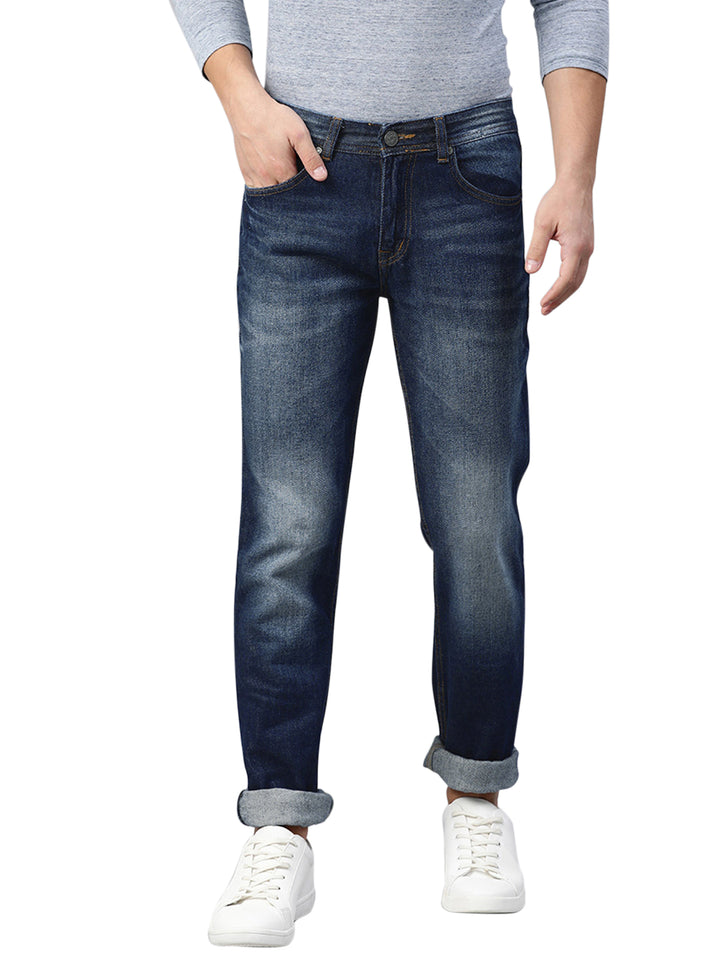Men's Straight Fit Jeans - Blue