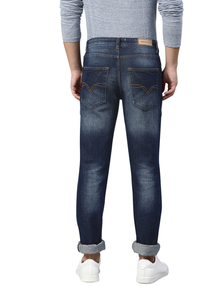 Men's Straight Fit Jeans - Blue