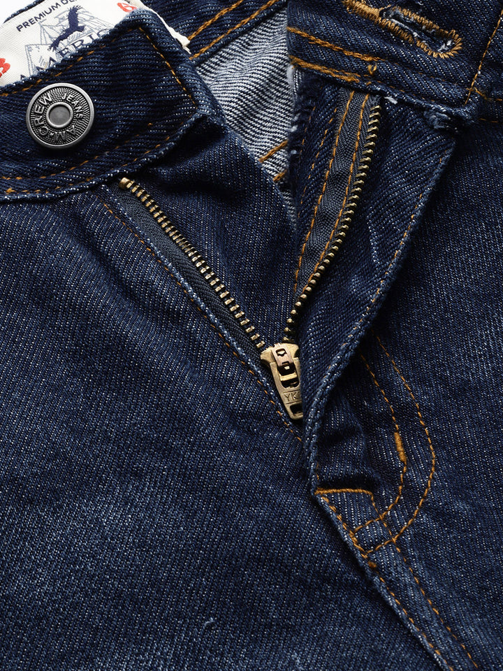 Men's Straight Fit Jeans - Blue
