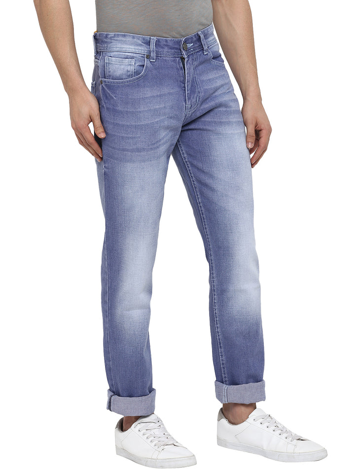 Men's Straight Fit Jeans - Blue (NO EXCHANGE NO REFUND0