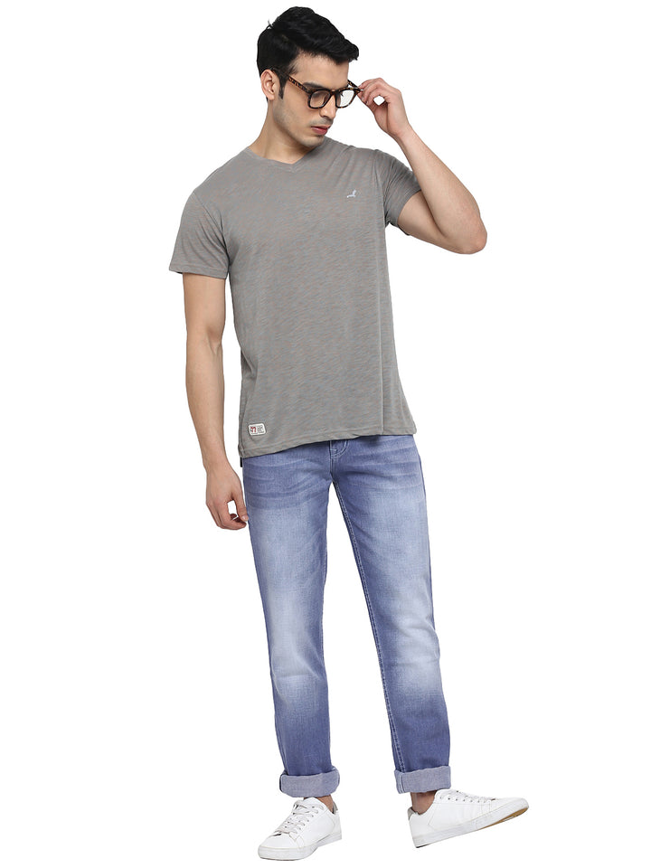 Men's Straight Fit Jeans - Blue (NO EXCHANGE NO REFUND0