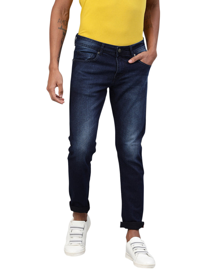 Men's Slim Fit Jeans - Indigo Blue