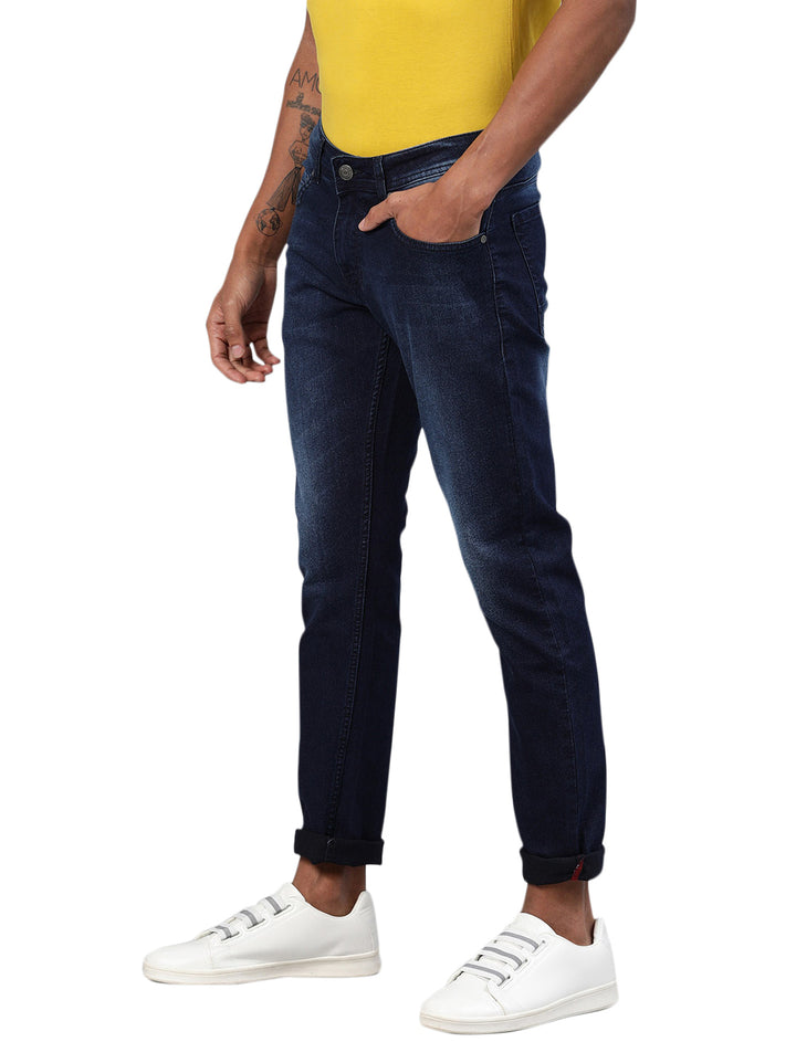 Men's Slim Fit Jeans - Indigo Blue