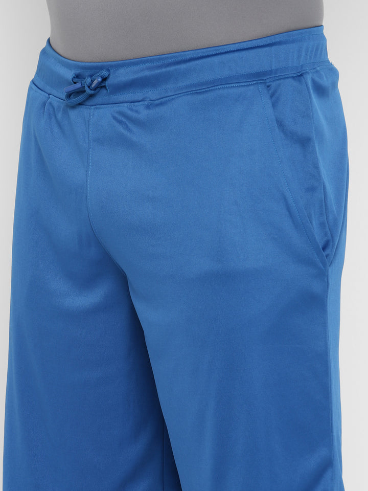 Sports Shorts for Men with Side Pockets - Deep Water
