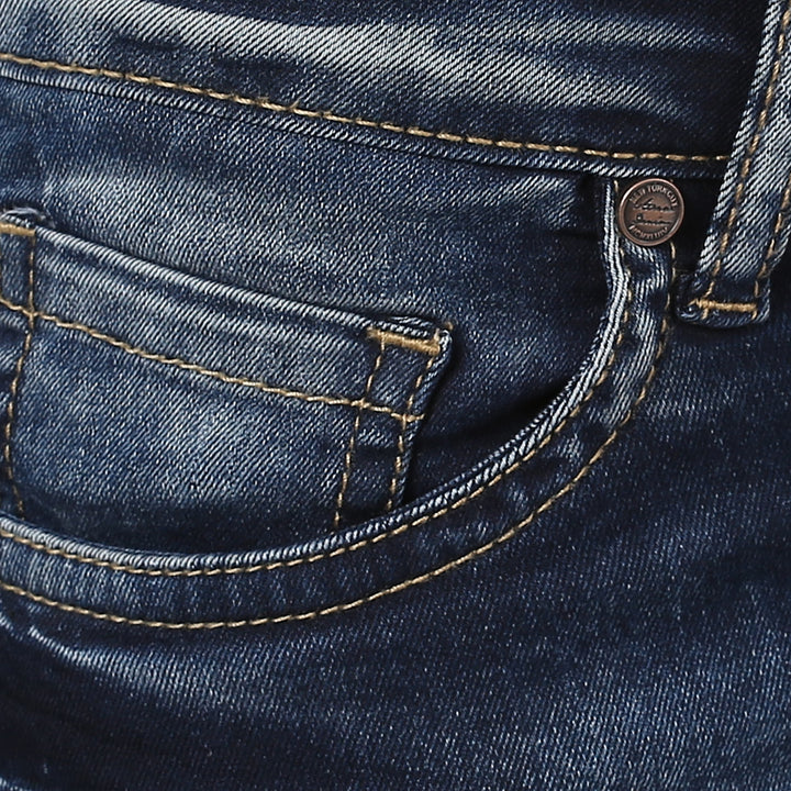 Women's Skinny Fit Jeans - Dark Blue (NO EXCHANGE NO RETURN)