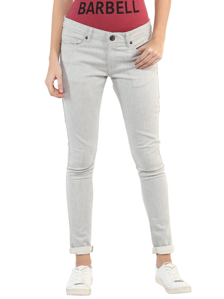 Women's Slim Fit Jeans - Grey