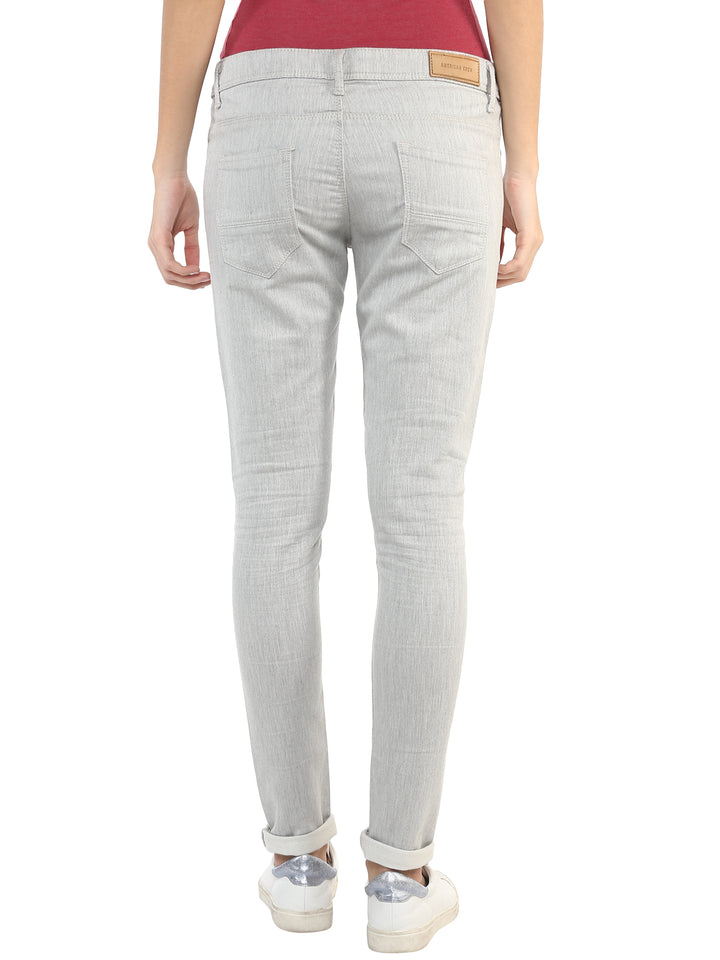 Women's Slim Fit Jeans - Grey