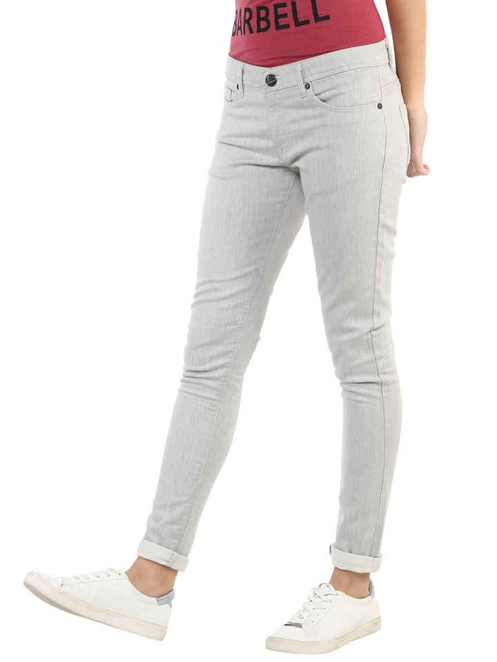 Women's Slim Fit Jeans - Grey