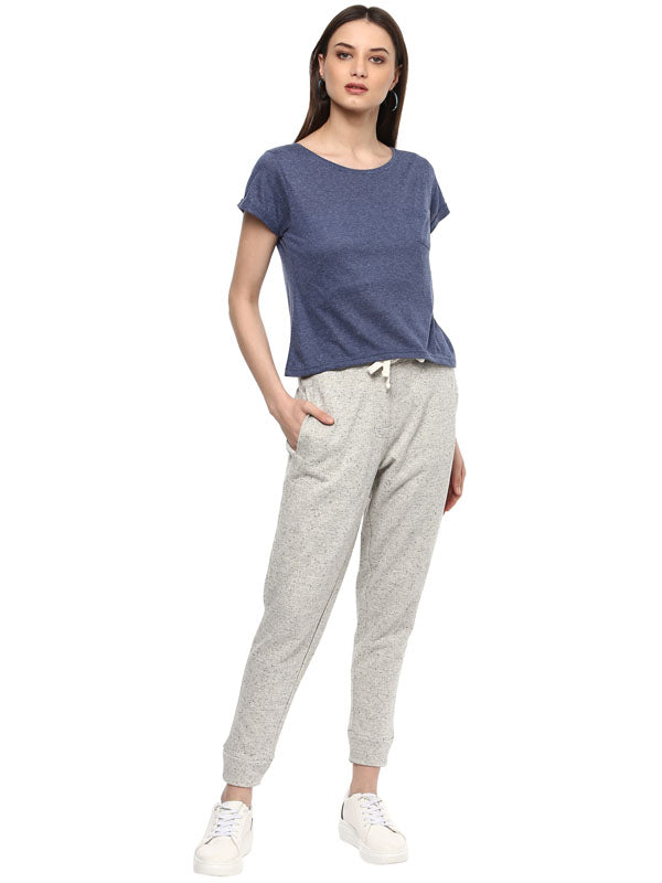 Women's Round Neck Crop Top - (No Exchange No Return)