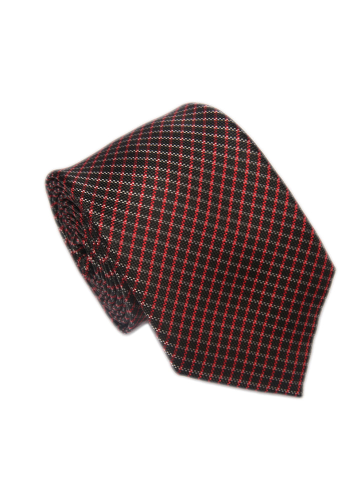 Men's Square Formal Necktie - Black