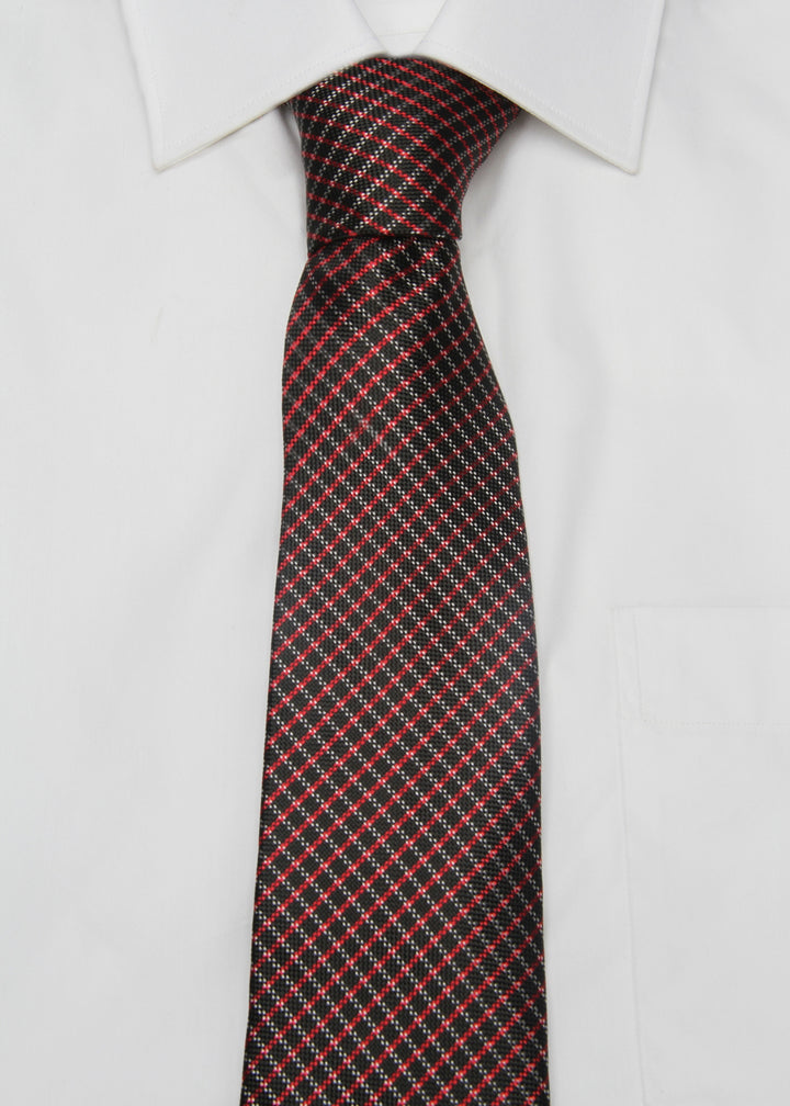 Men's Square Formal Necktie - Black