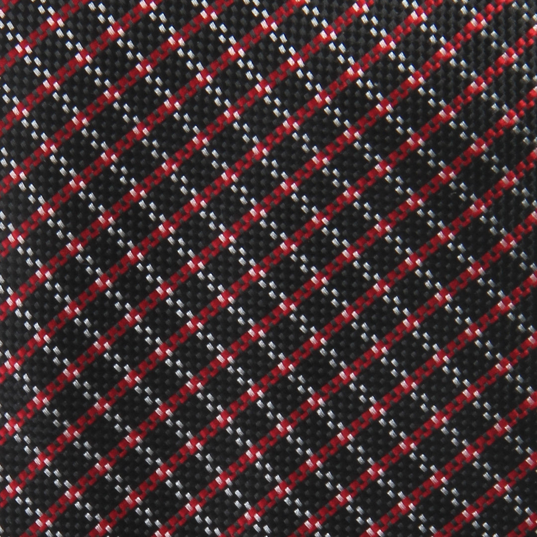 Men's Square Formal Necktie - Black