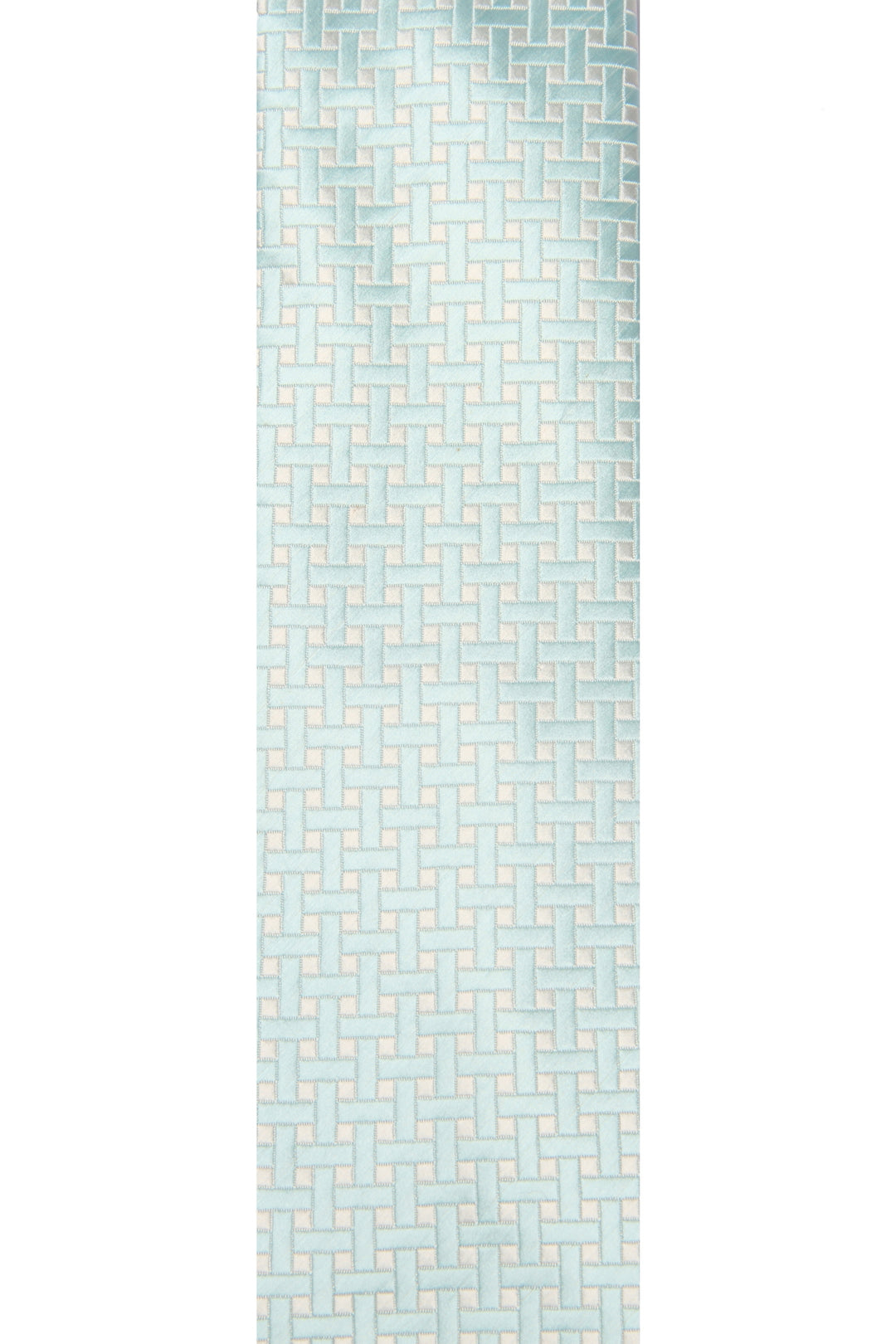 Men's Square Formal Necktie - Light Blue