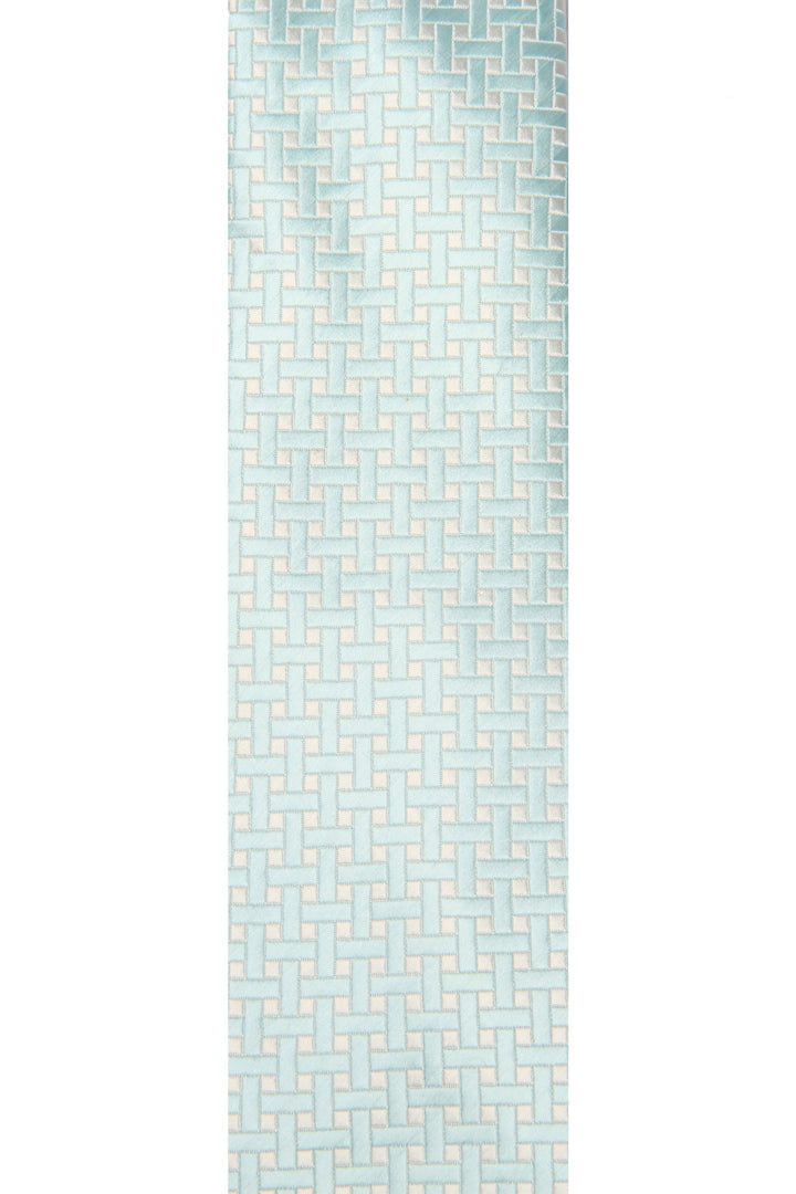Men's Square Formal Necktie - Light Blue