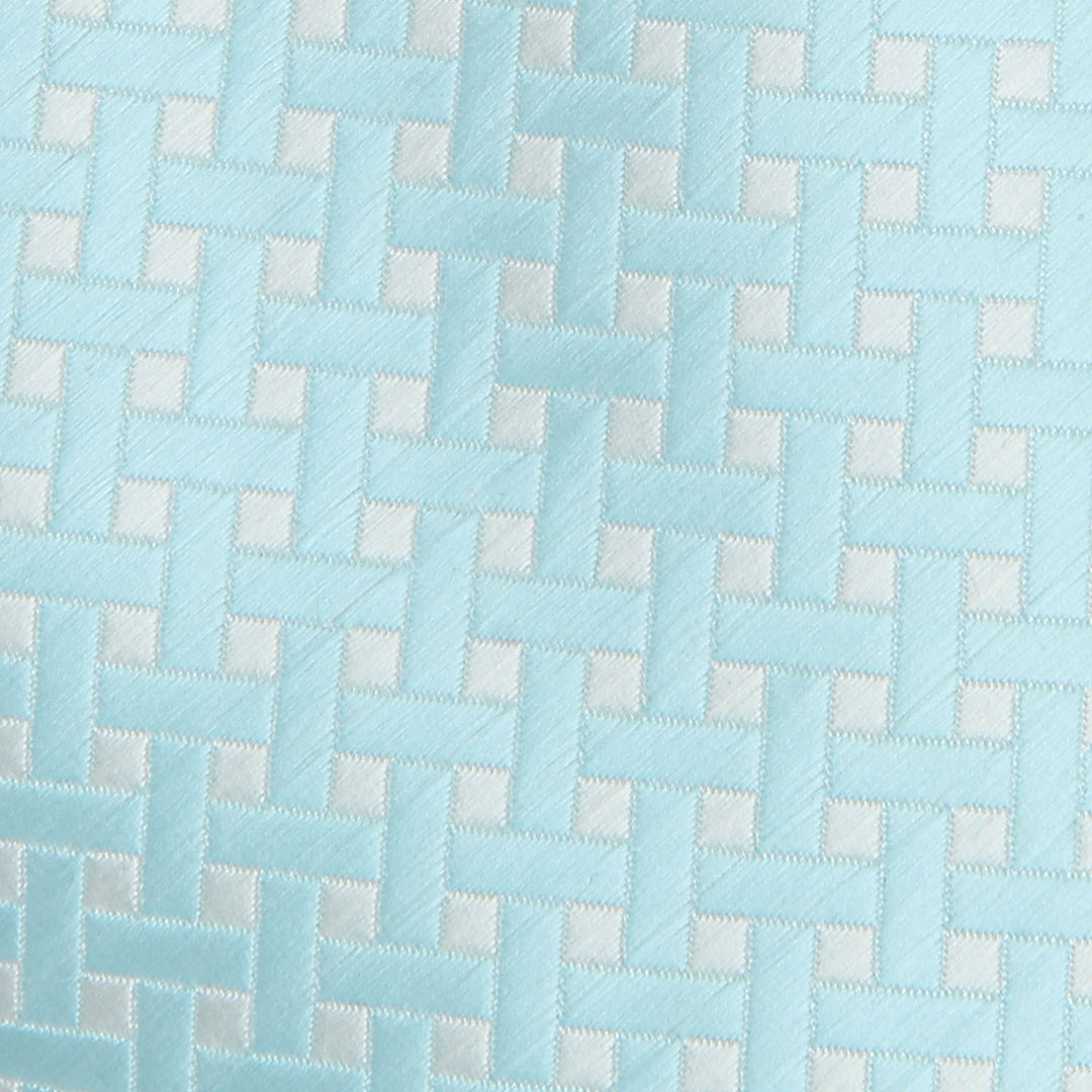 Men's Square Formal Necktie - Light Blue