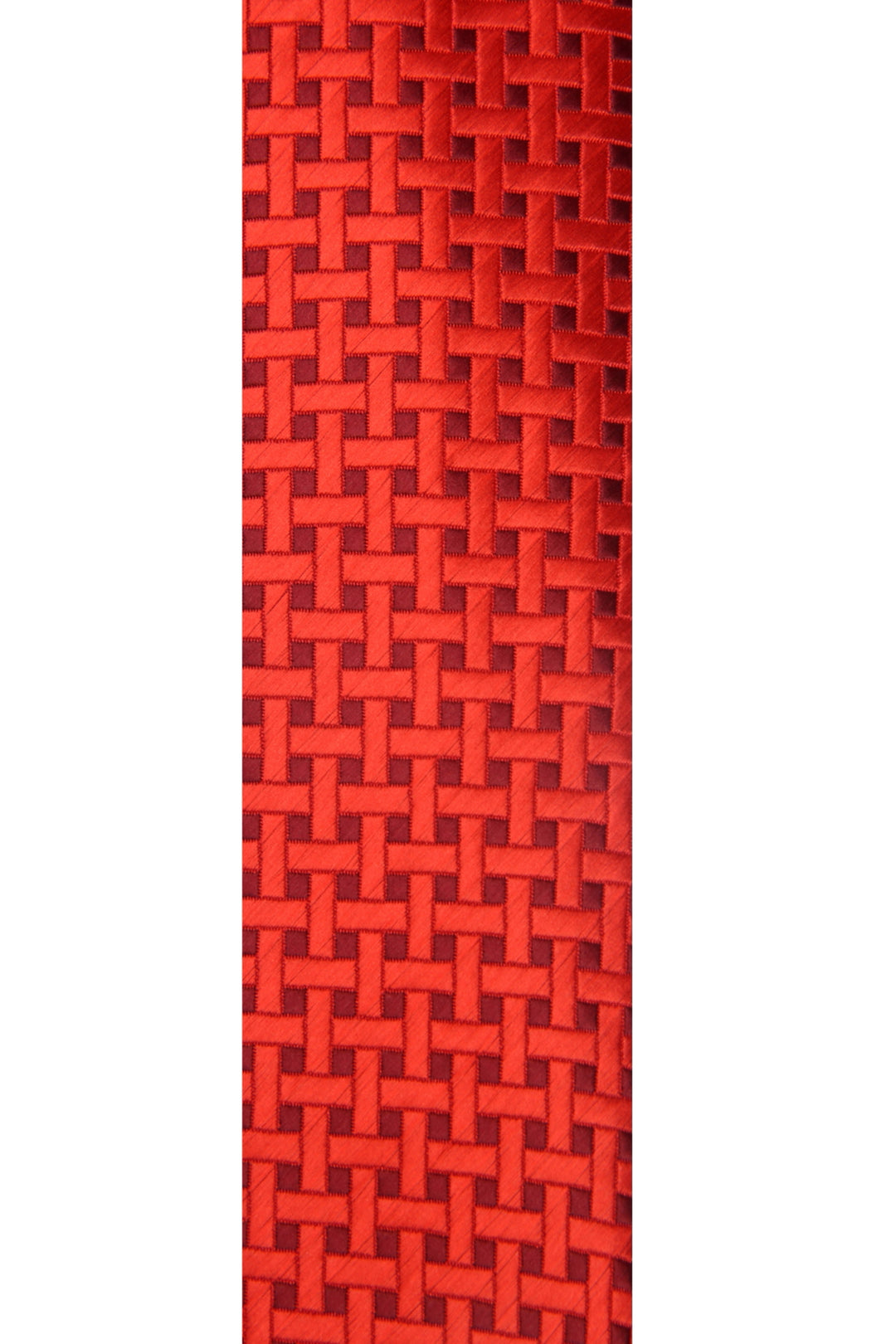 Men's Square Formal Necktie - Red