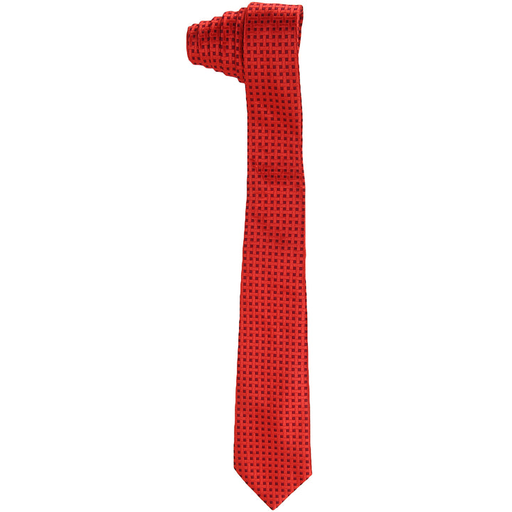 Men's Square Formal Necktie - Red