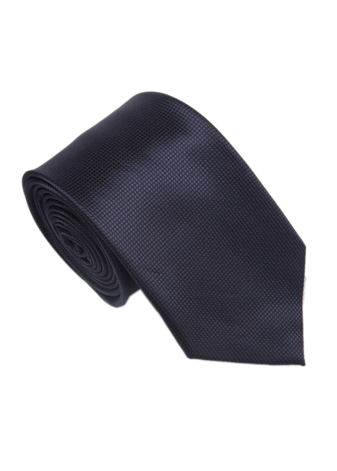 Men's Square Formal Necktie - Navy Blue