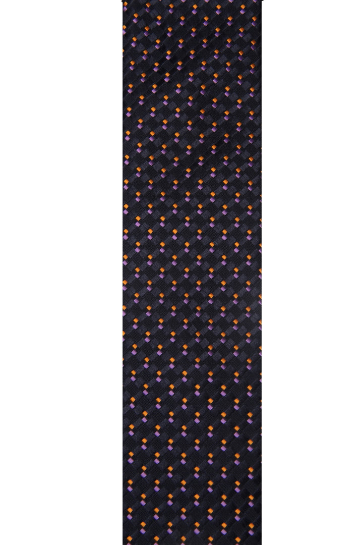 Men's Square Formal Necktie - Dark Blue