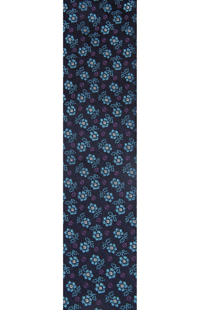 Men's Dots Formal Necktie - Blue