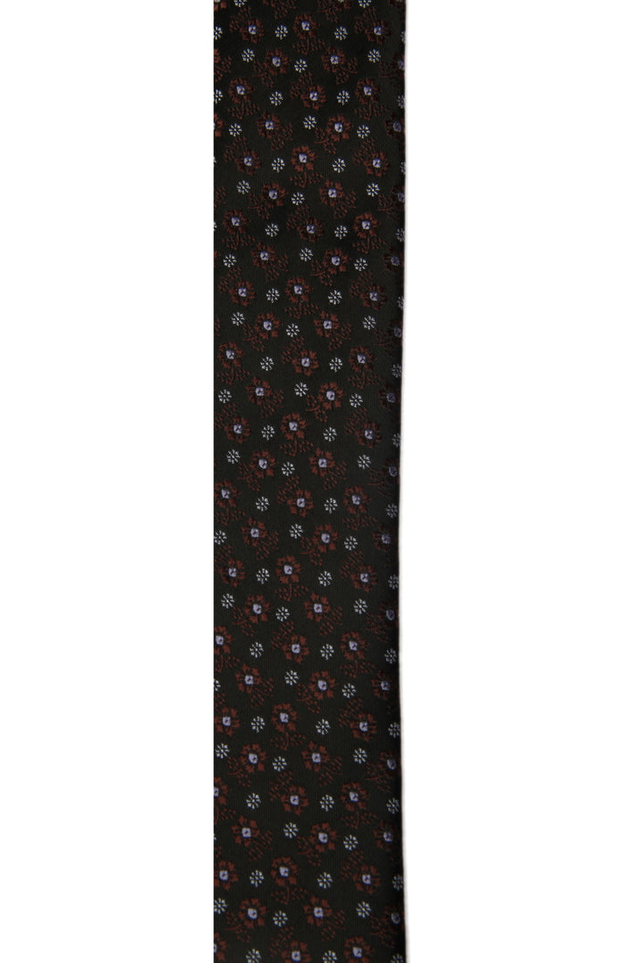 Men's Dots Formal Necktie - Black