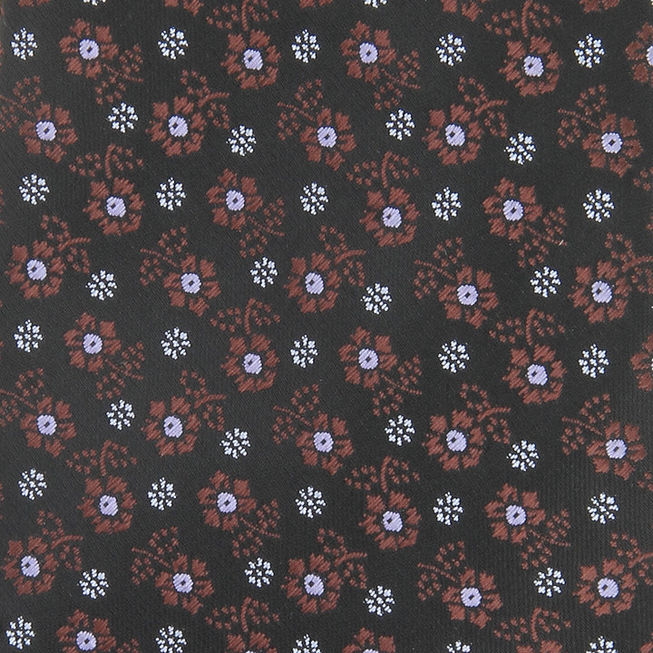 Men's Dots Formal Necktie - Black