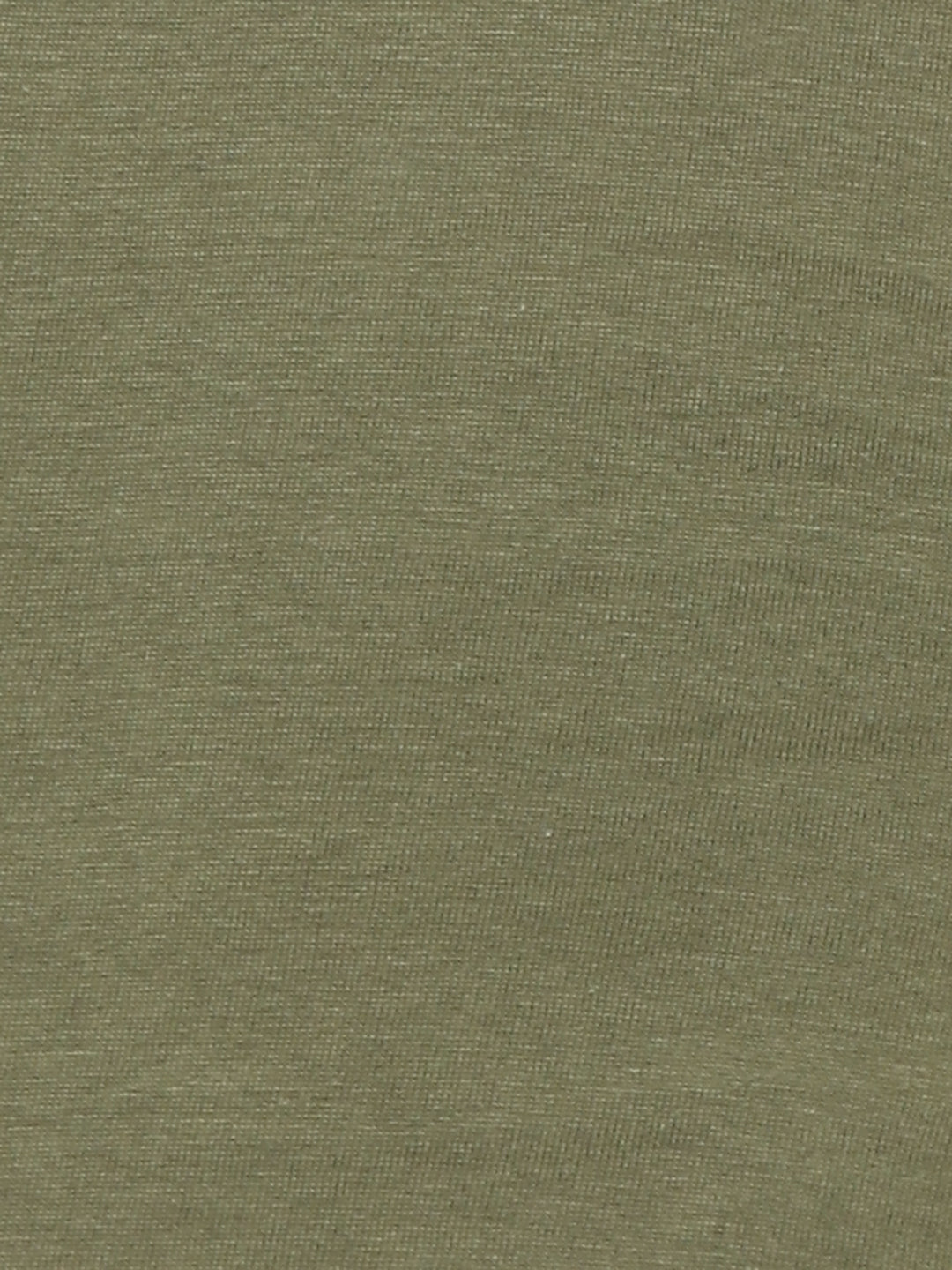 Printed Round Neck T-Shirt for Men - Olive
