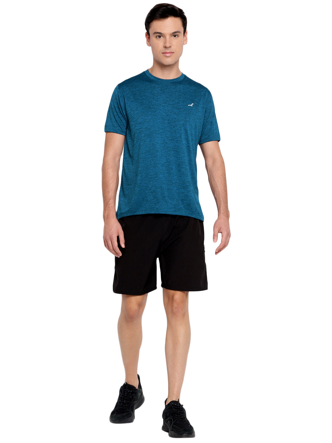 Active wear Kooltex Round Neck T-Shirt for Men - Teal