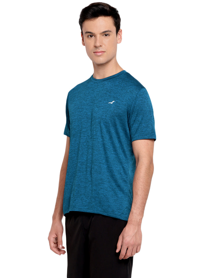 Active wear Kooltex Round Neck T-Shirt for Men - Teal