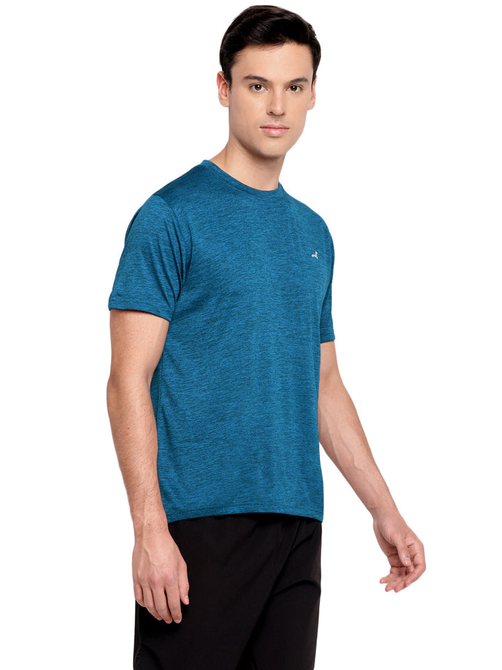 Active wear Kooltex Round Neck T-Shirt for Men - Teal
