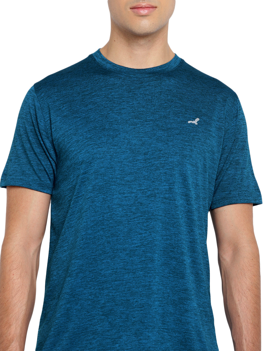 Active wear Kooltex Round Neck T-Shirt for Men - Teal