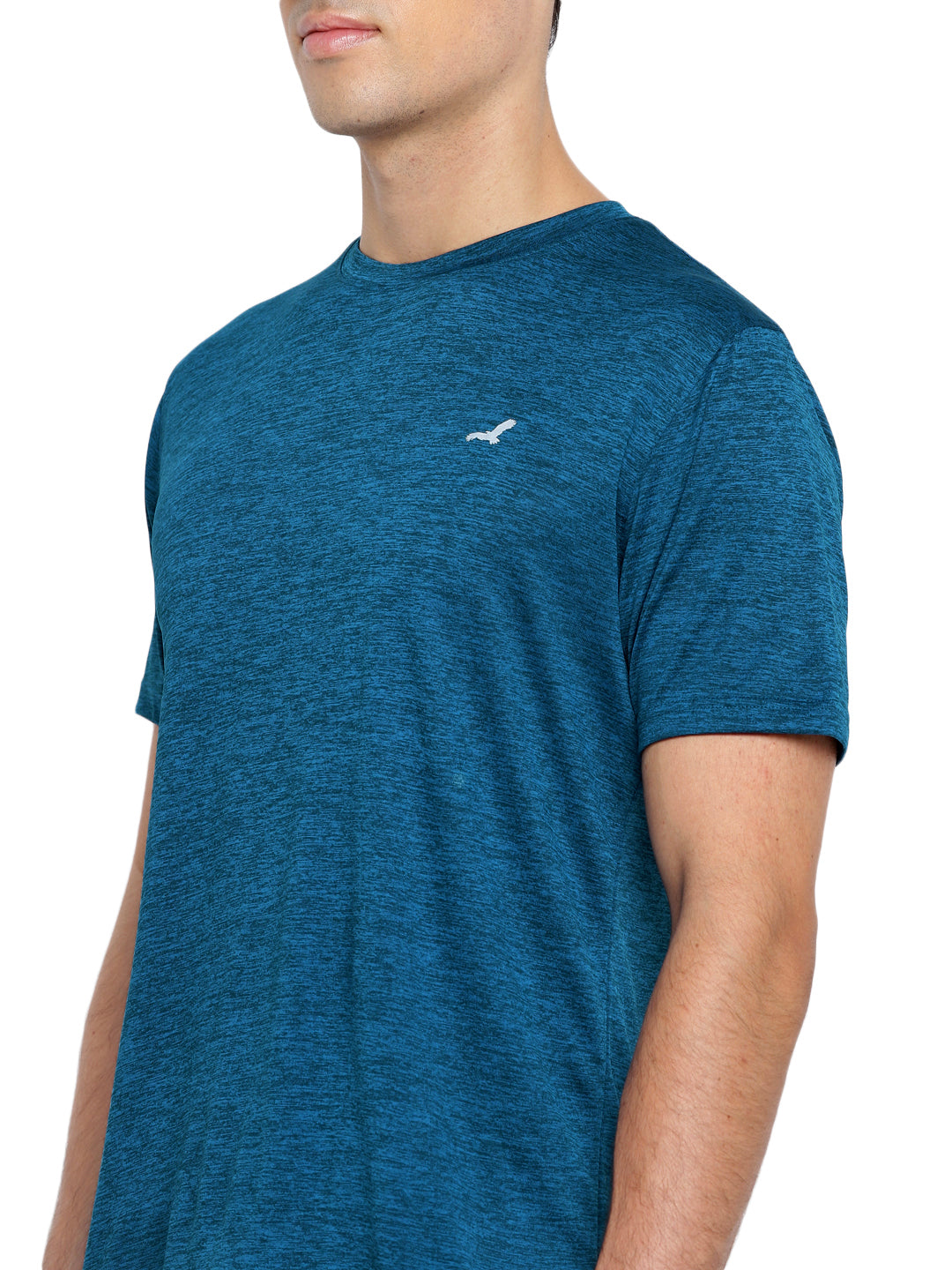 Active wear Kooltex Round Neck T-Shirt for Men - Teal
