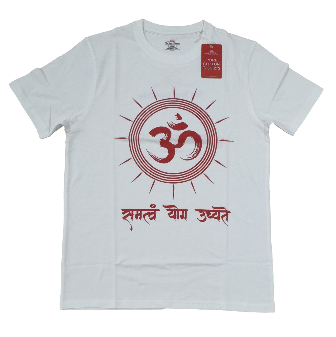Yoga T-Shirt 100% Cotton 180 GSM Round Neck Unisex