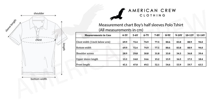 Boys Polo T-Shirt Pack of 2 Half Sleeve, Pocket Polo Regular Fit, Boys Kids 5-12 Years Casual T-Shirt - AC4101