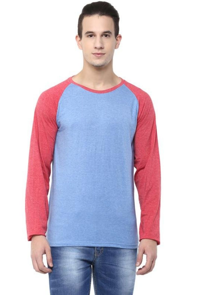 Cotton Lycra Full Sleeves Round Neck T-Shirt - (Clearance No Exchange No Returns)