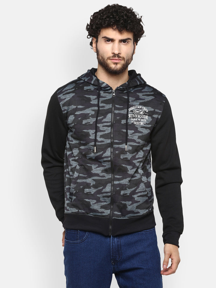 Men's Fleece Hoodie Zipper Jacket (Clearance No Exchange No Return)