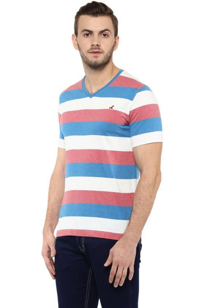 100% Cotton Men's V Neck T-Shirt - (CLEARANCE SALE NO EXCHANGE NO RETURN)