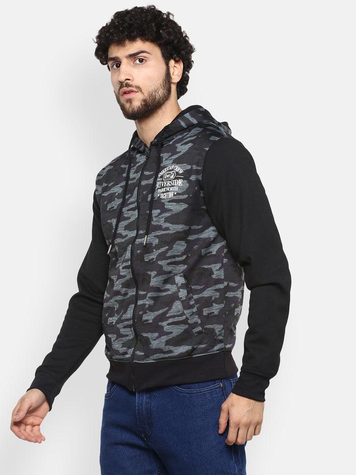 Men's Fleece Hoodie Zipper Jacket (Clearance No Exchange No Return)