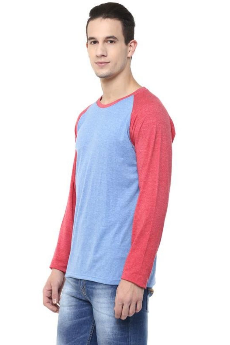 Cotton Lycra Full Sleeves Round Neck T-Shirt - (Clearance No Exchange No Returns)
