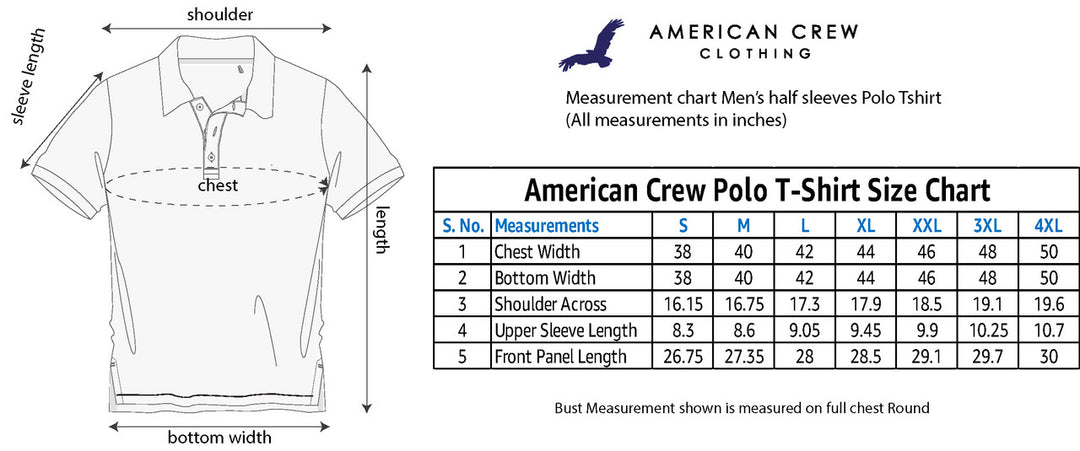 Men's Polo Striped T-Shirt - (NO EXCHANGE NO RETURN)