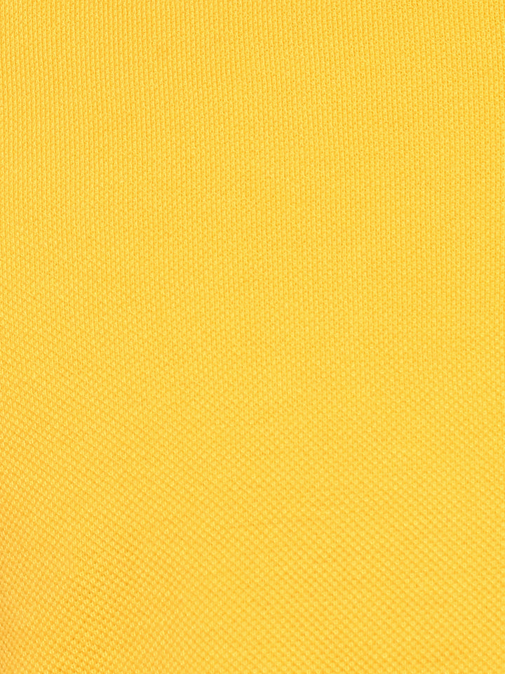 Polo Collar T-Shirt for Men with Pocket - Yellow