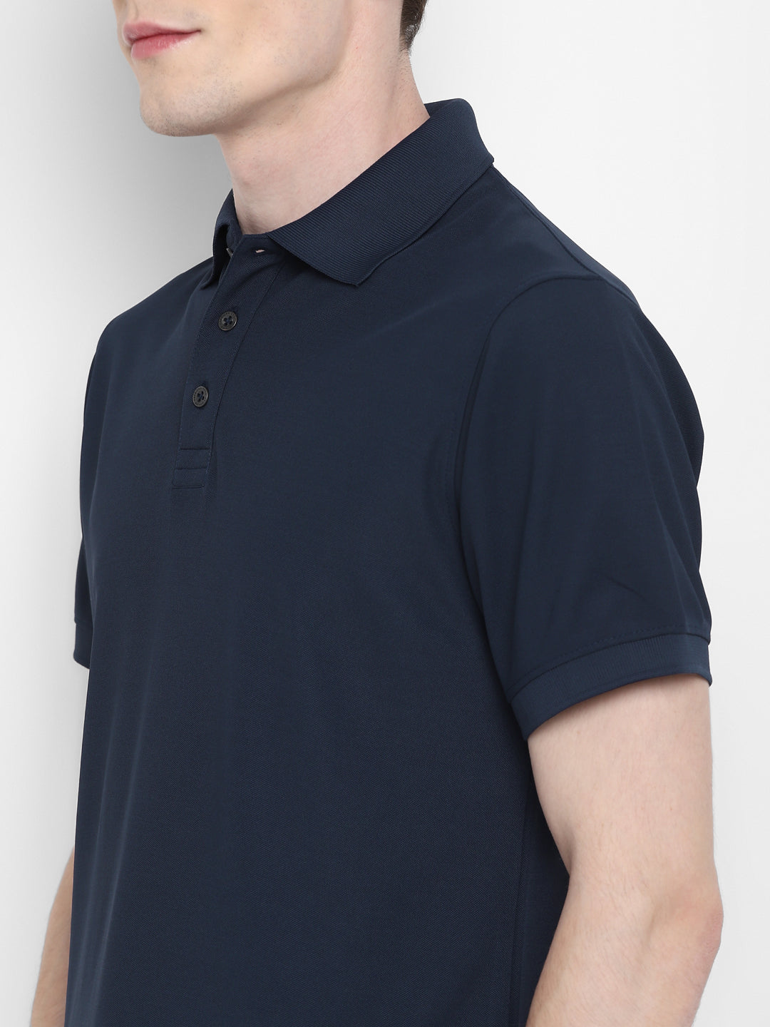 Kooltex Polo T-Shirt For Men - Dark Navy