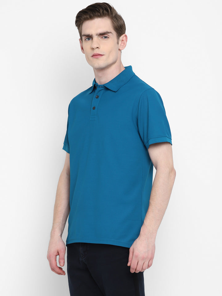 Kooltex Polo T-Shirt For Men - Blue