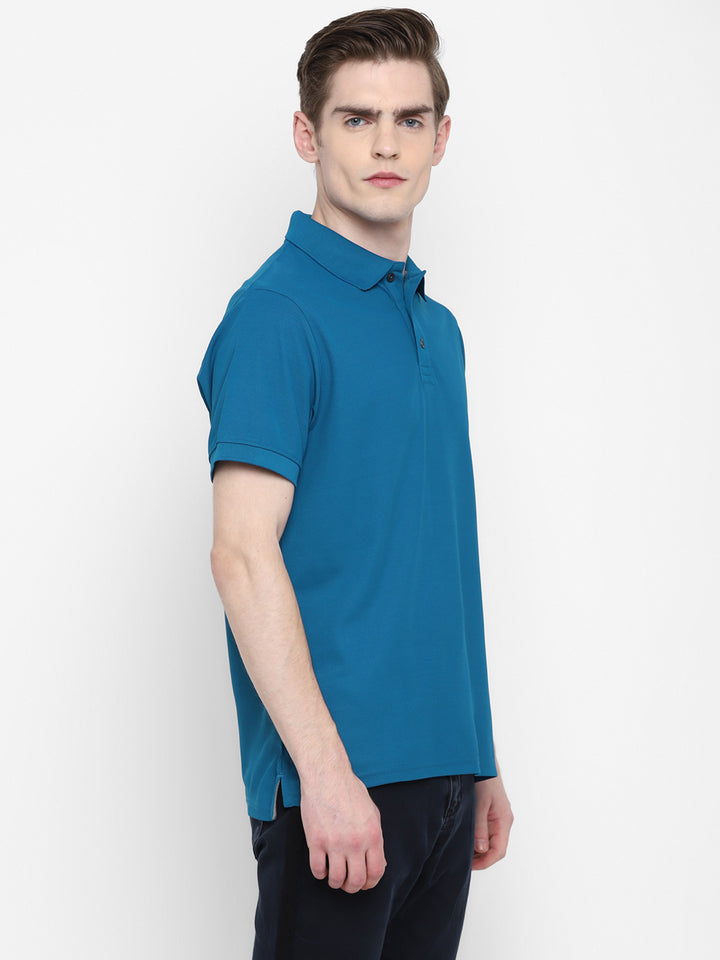 Kooltex Polo T-Shirt For Men - Blue