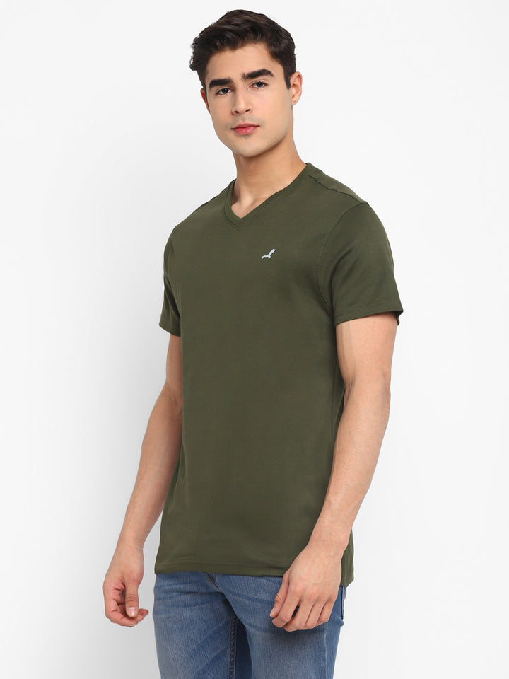 100% Cotton Heavy Duty V Neck T-Shirt (CLEARANCE NO EXCHANGE NO REFUND)